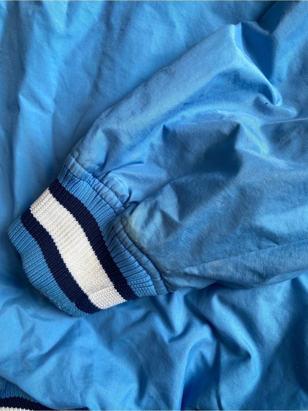 Vintage North Carolina Tarheels Pullover Mens XL Starter Lined Windbreaker - Picture 5 of 9
